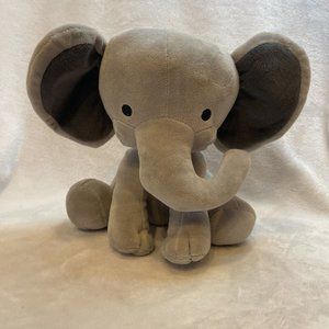 Bedtime Originals Lambs & Ivy Plush Gray Elephant Humphrey Stuffed Animal Toy 9"